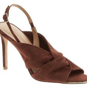 Banana Republic Brown Heeled Sandals